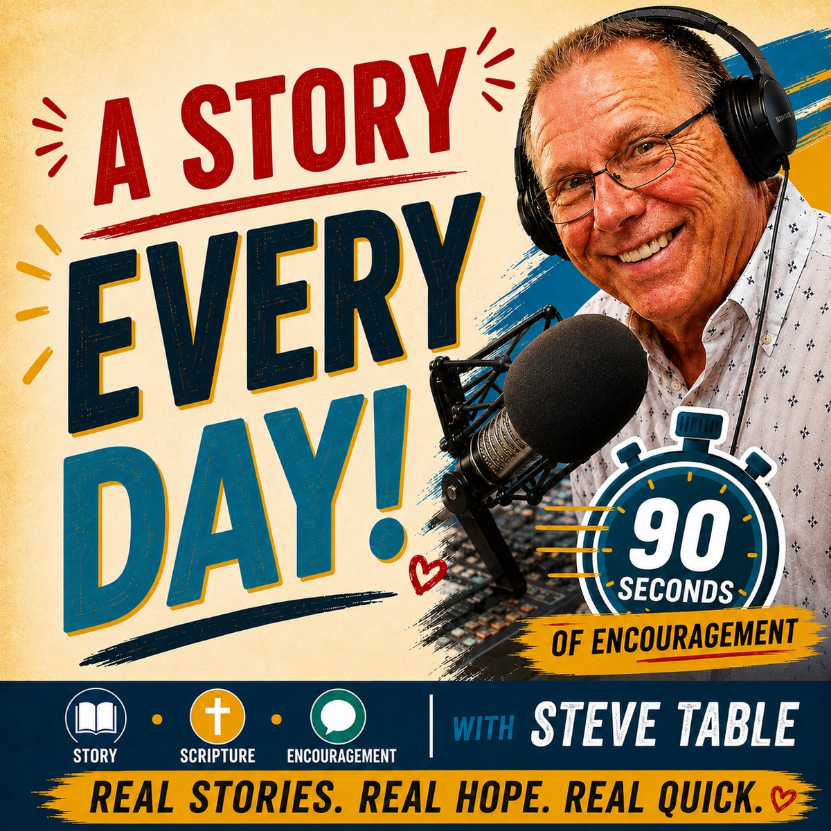 A Story Every Day with Steve Table — 90 Seconds of Encouragement